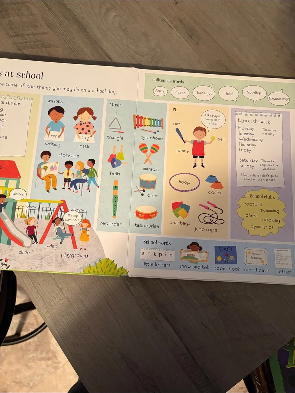 Born Kids Board Book - White, Red, Blue, Green